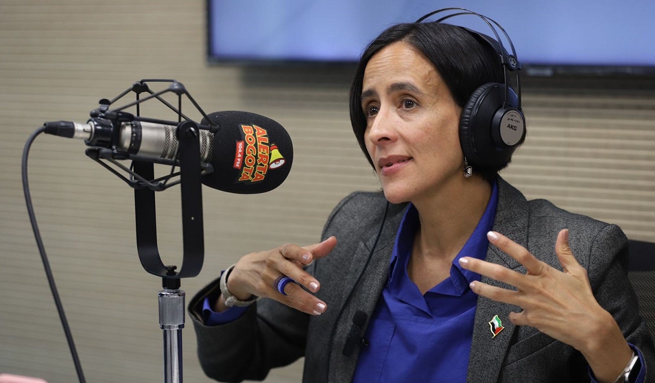 Susana Muhamad, en Alerta Bogotá