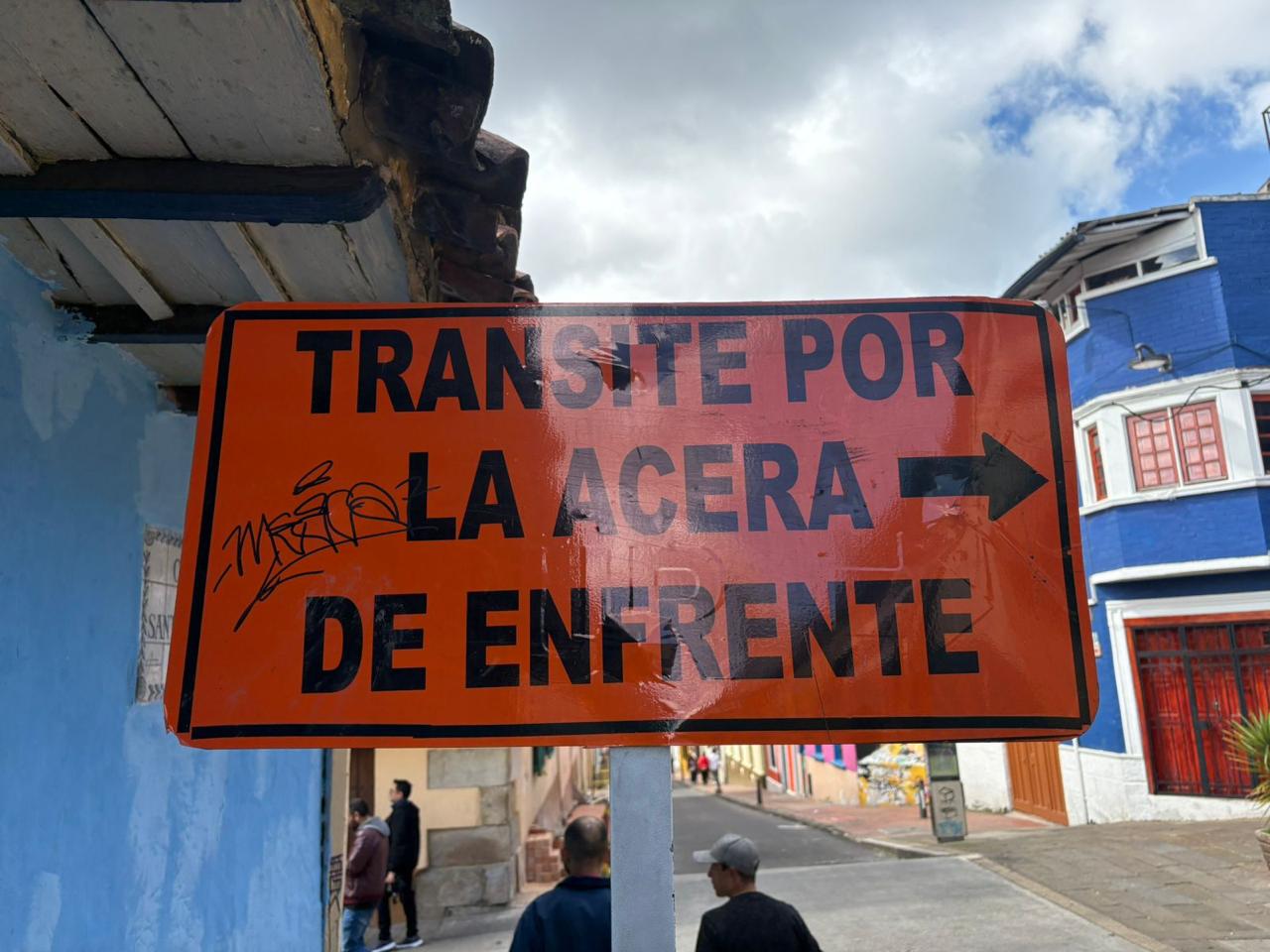 Andenes totalmente destruidos