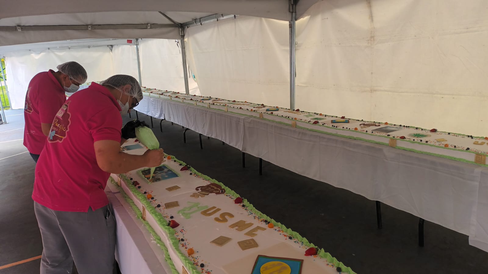 Pastel de 56 metros en Usme