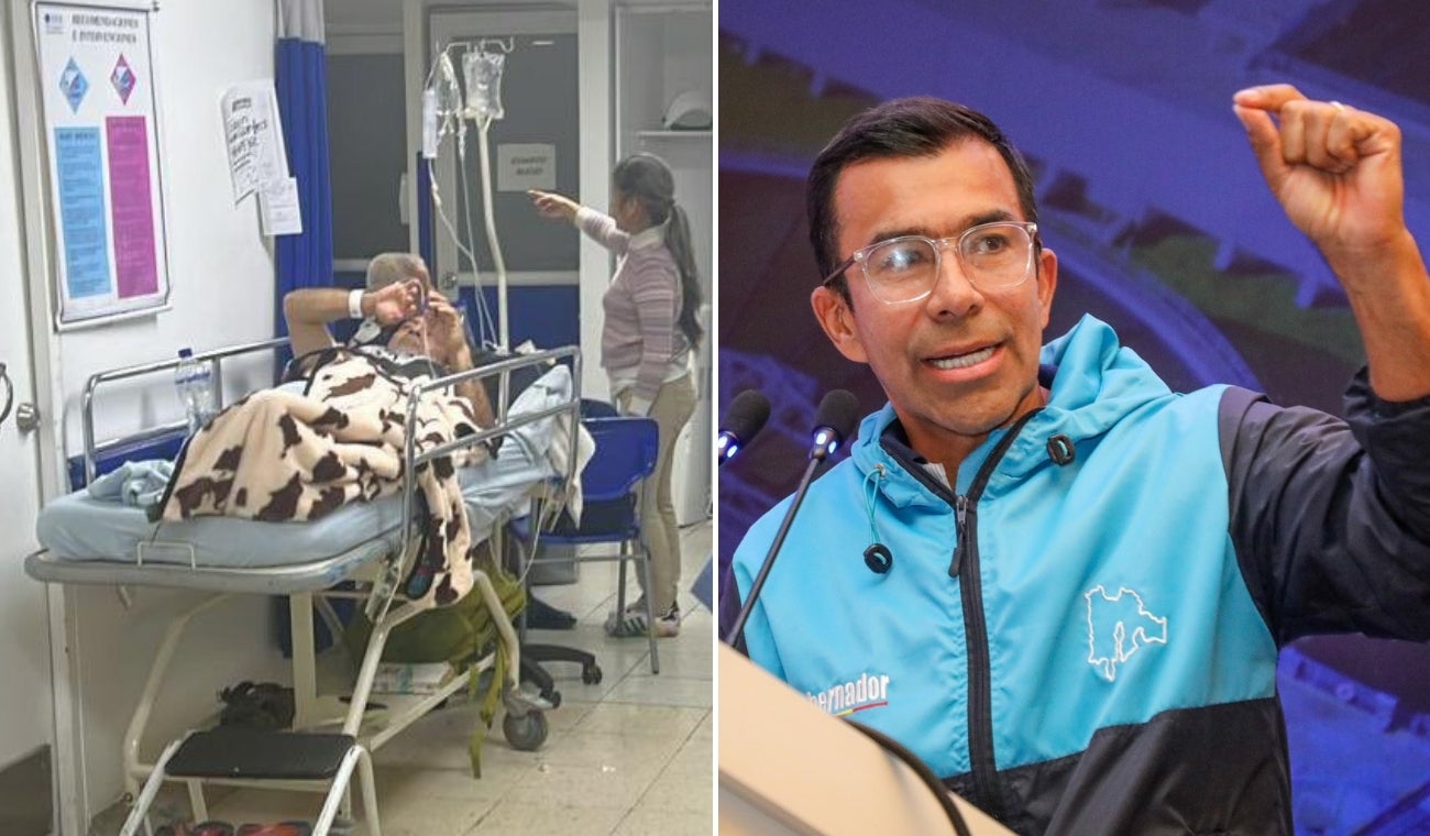 Gobernador Jorge Rey sobre la salud en Cundinamarca