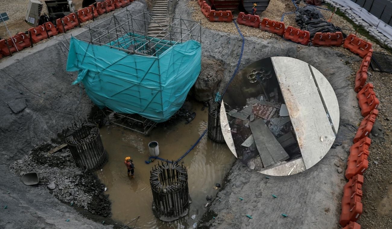 Accidente por alcantarilla sin tapa