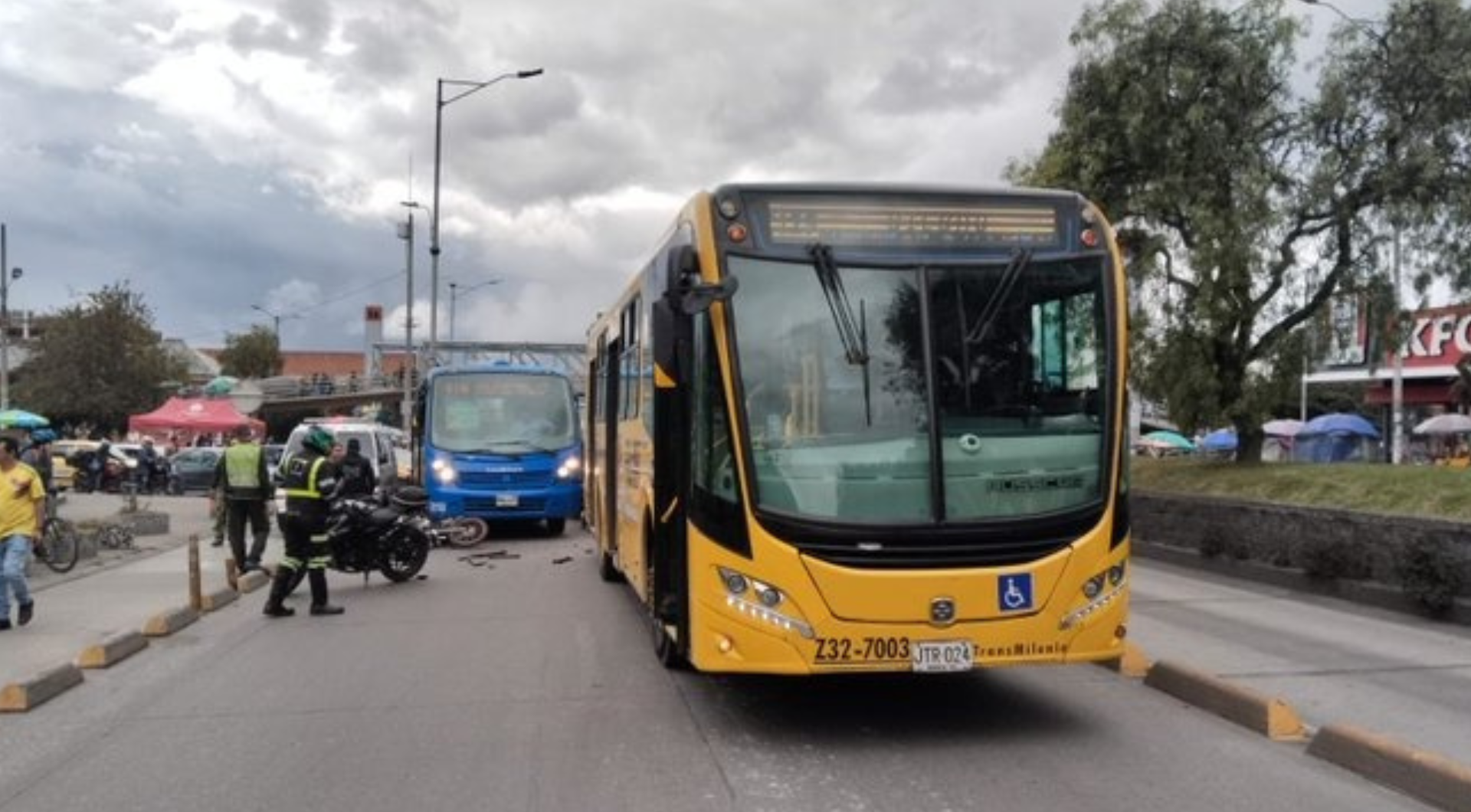 Secretaría de Movilidad reportó el siniestro y ya hay desvíos por la Av. Ciudad de Cali