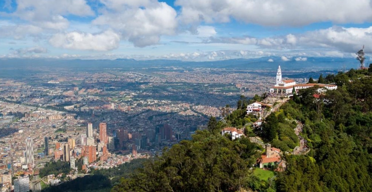 Sol o lluvia en Bogotá