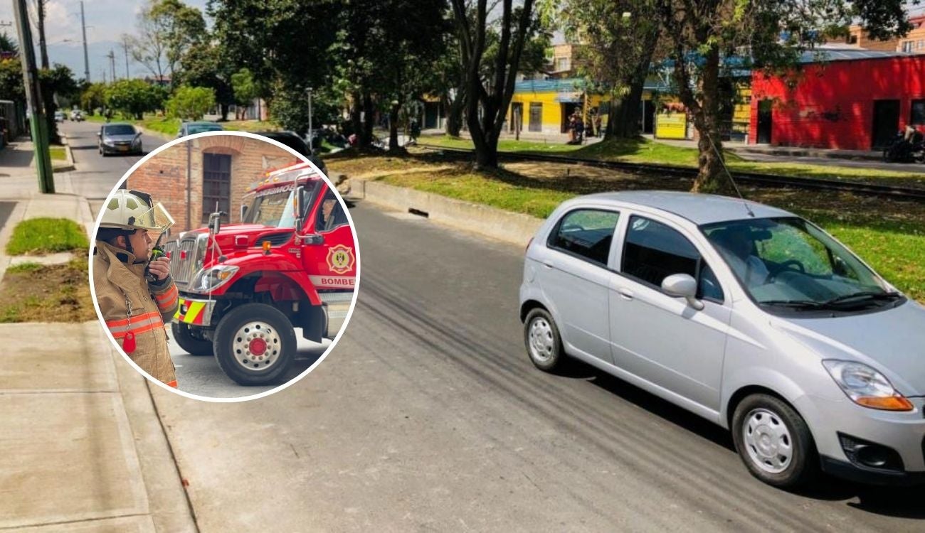 Camión volcado en Fontibón colapsa la zona: hay derrame de combustible