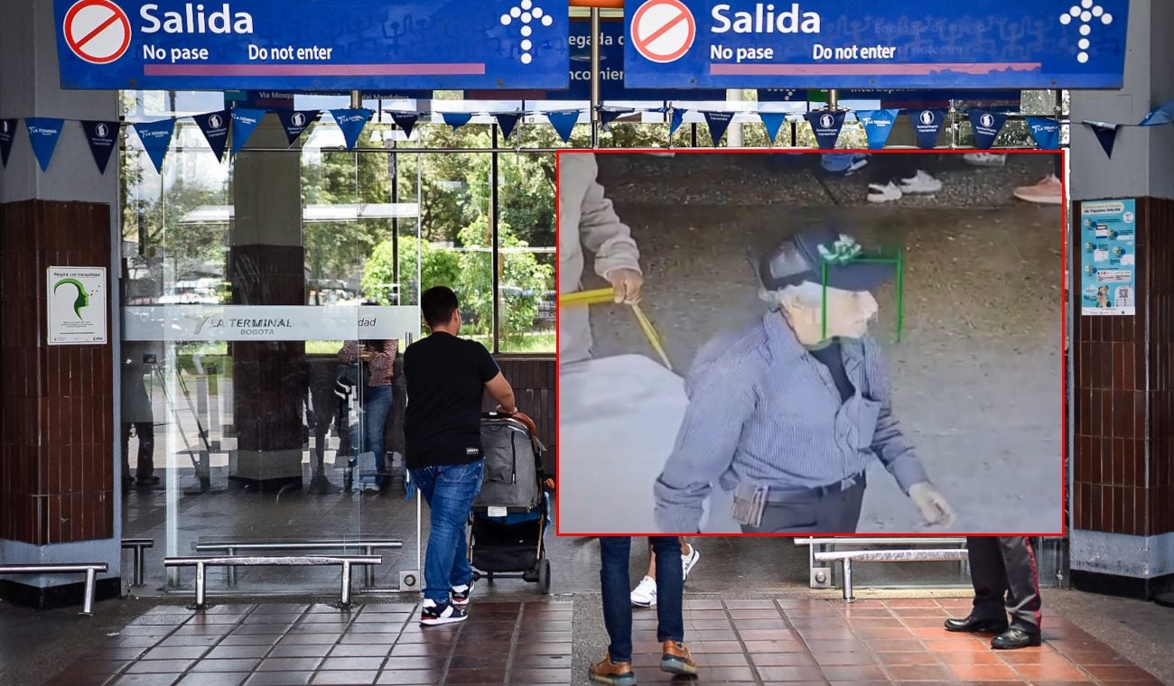 Agresión de adulto mayor en la terminal del Salitre
