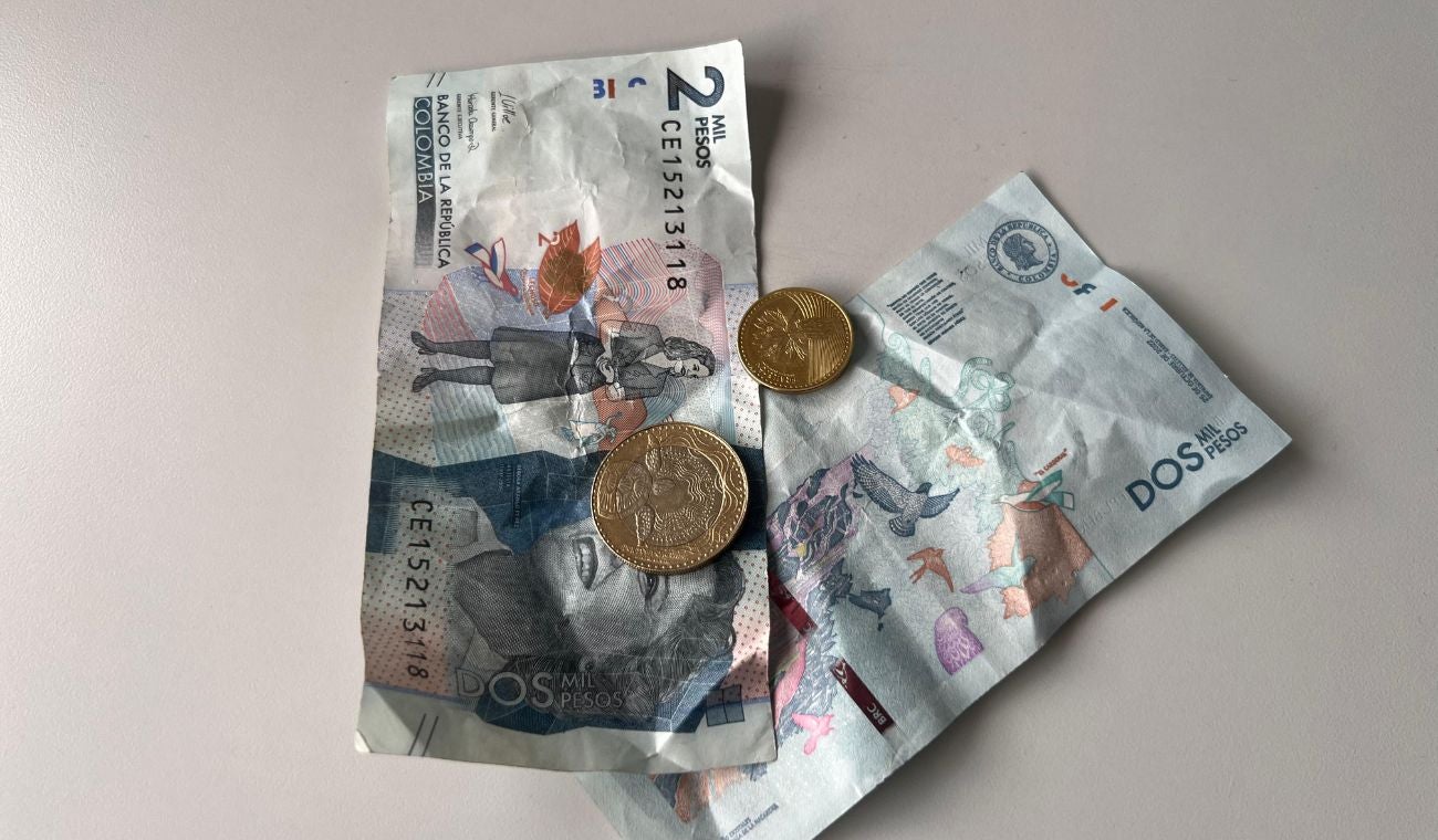 Billetes colombianos