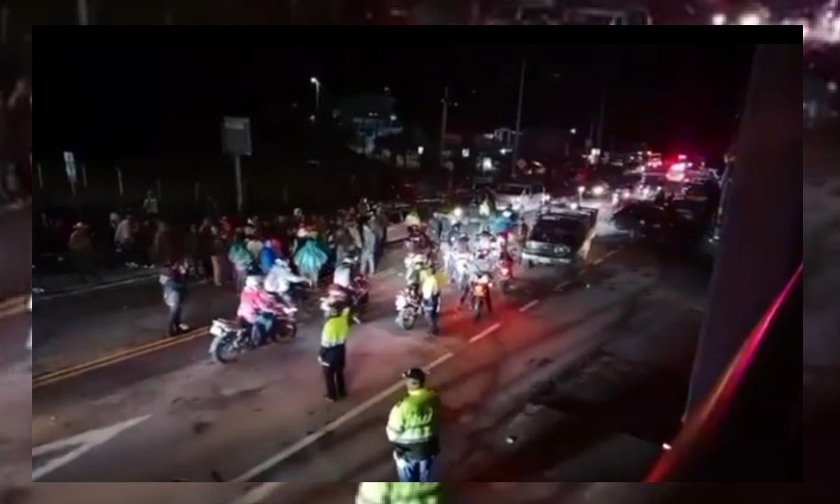 Bloqueos en La Calera