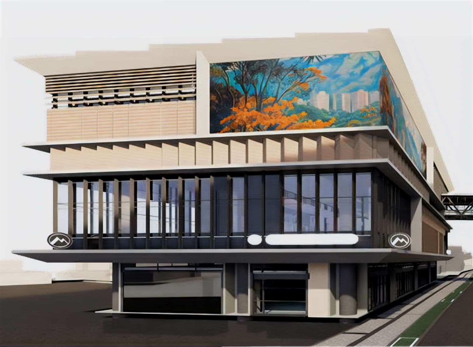 Fachadas estaciones Metro de Bogotá