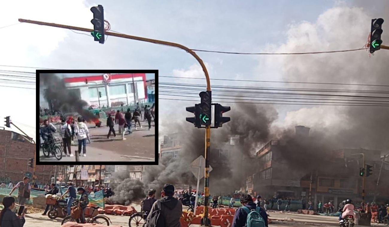 Caos en el Portal Américas