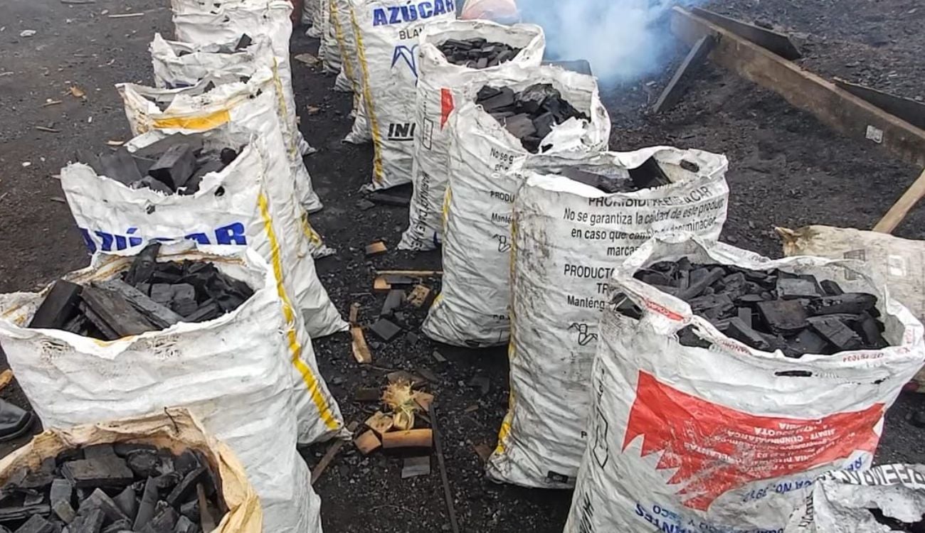 Producción ilegal de carbón en Soacha: CAR va de frente contra infractores