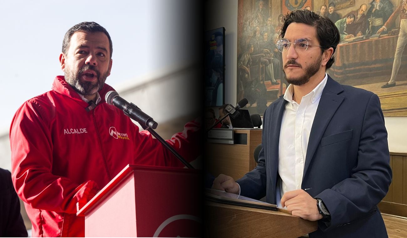 Carlos Fernando Galán y Juan David Quintero