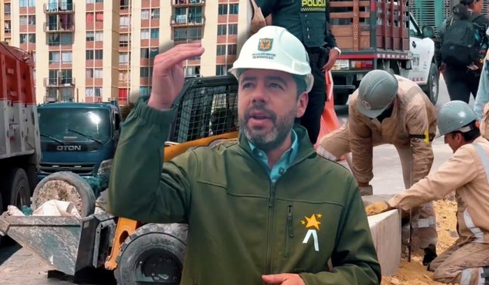 Carlos Fernando Galán sobre las obras en la av. Cali