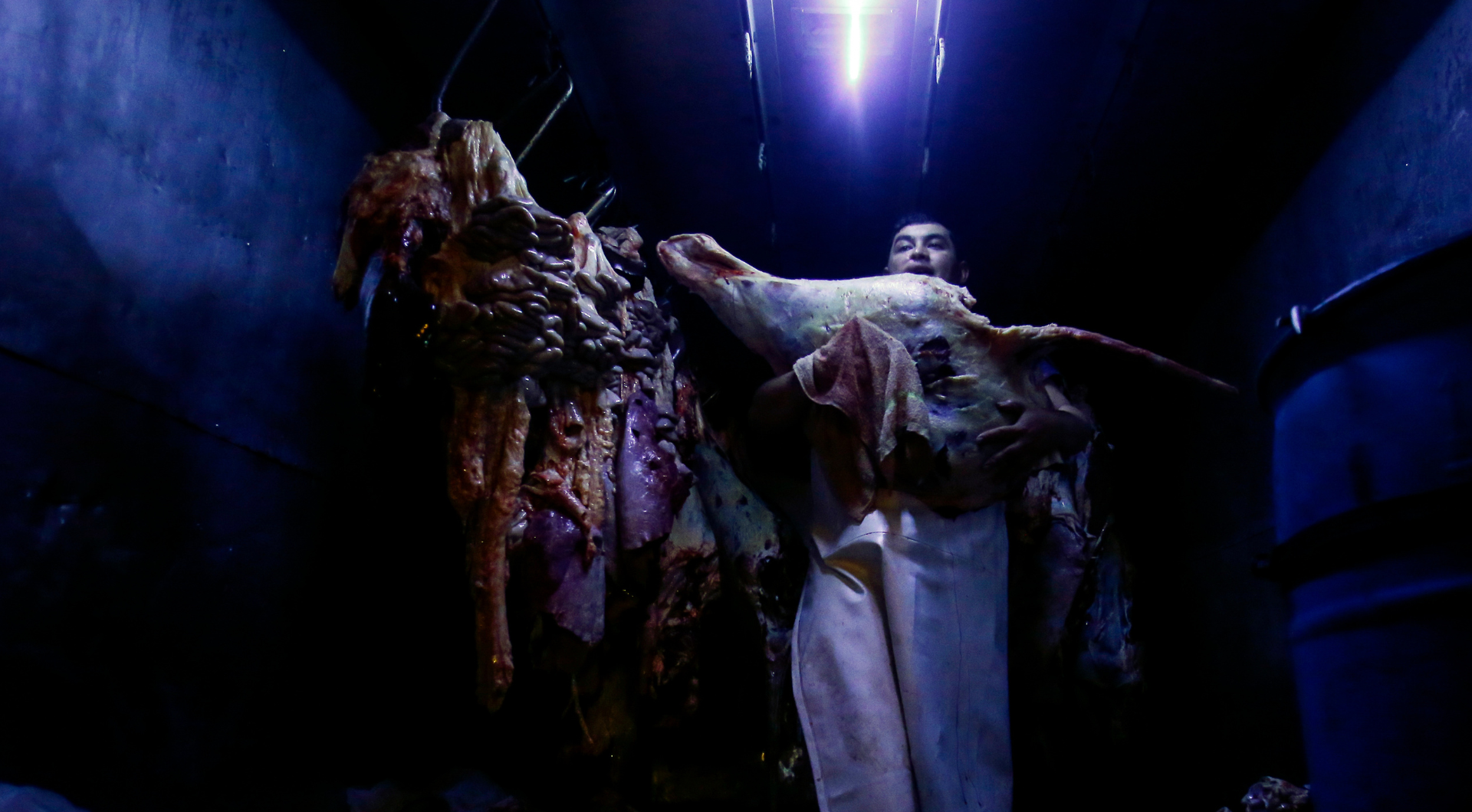 Hallaron toneladas de carne podrida y vertimientos que ponen en jaque al Río Tunjuelito