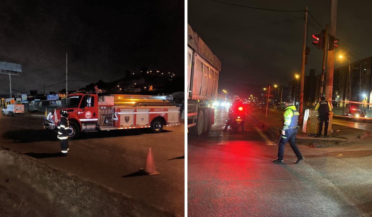 Caos total en la Autopista Sur: fuga de gas genera cierre en ambos sentidos