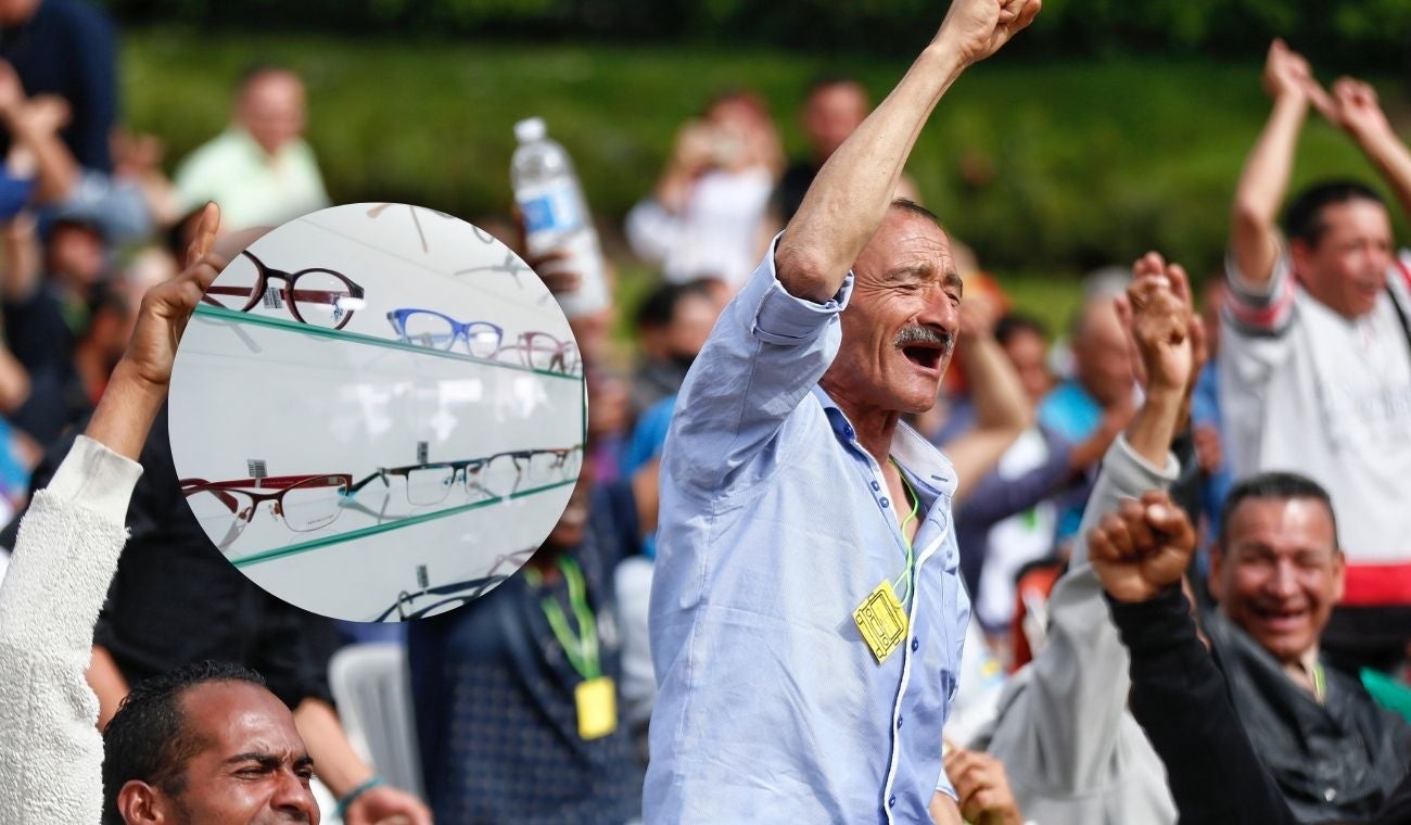 Gafas para exhabitantes de calle