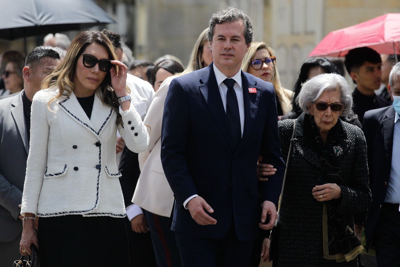 Juan Manuel Galán en el homenaje a su padre, Luis Carlos Galán Sarmiento