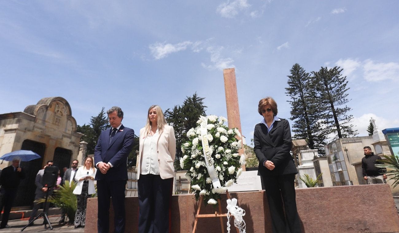 Homenaje a Luis Carlos Galán Sarmiento en el Cementerio Central