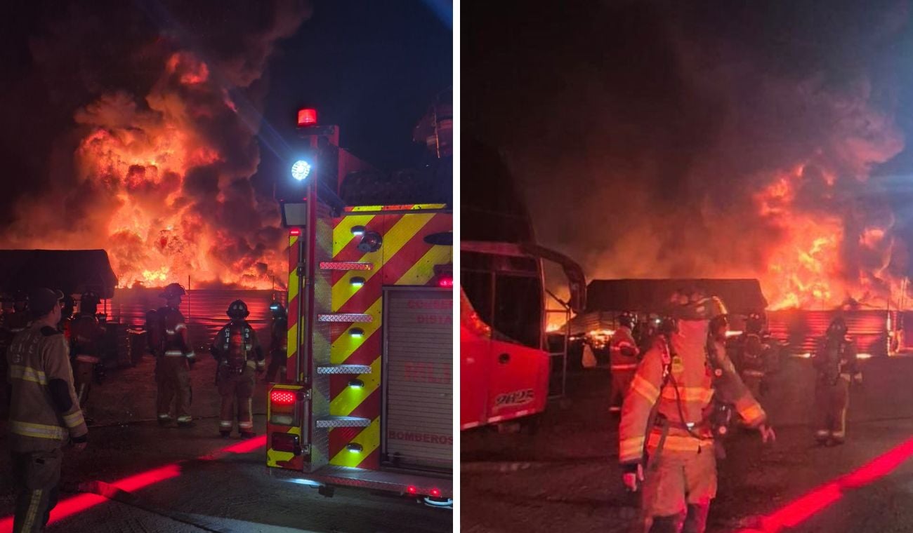 Emergencia por incendio en Fontibón: columnas de humo y caos vial