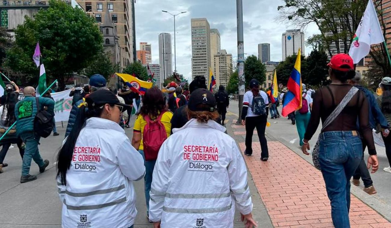 Marchas que paralizarán a Bogotá del 20 al 24 de agosto: evite quedar represado