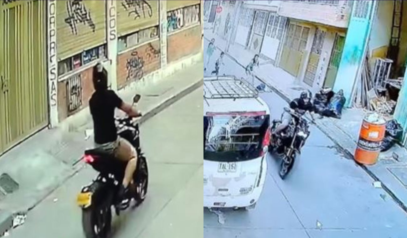 Motero se vuela después de arrollar a un niño