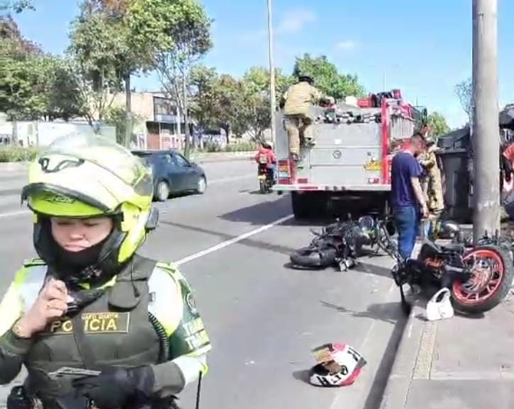 La calle 80 se paralizó por accidente fatal entre tractocamión y ciclista