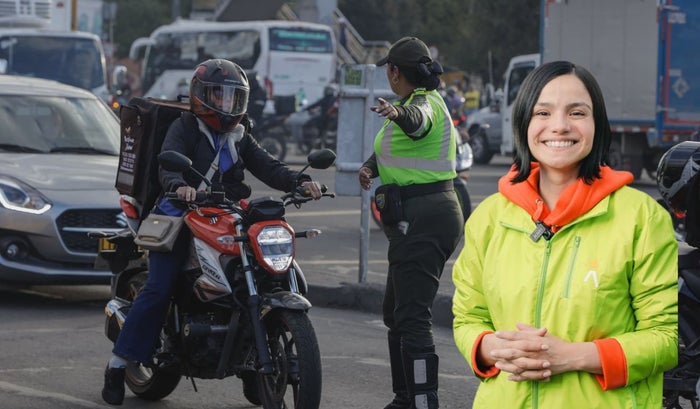 Movilidad gasta el tinto: Así frenan a motociclistas imprudentes