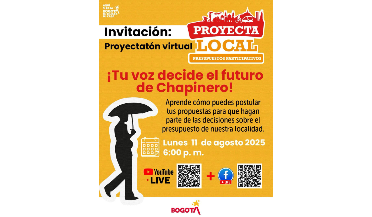 Confirmado: vecinos de Chapinero decidirán el gasto público
