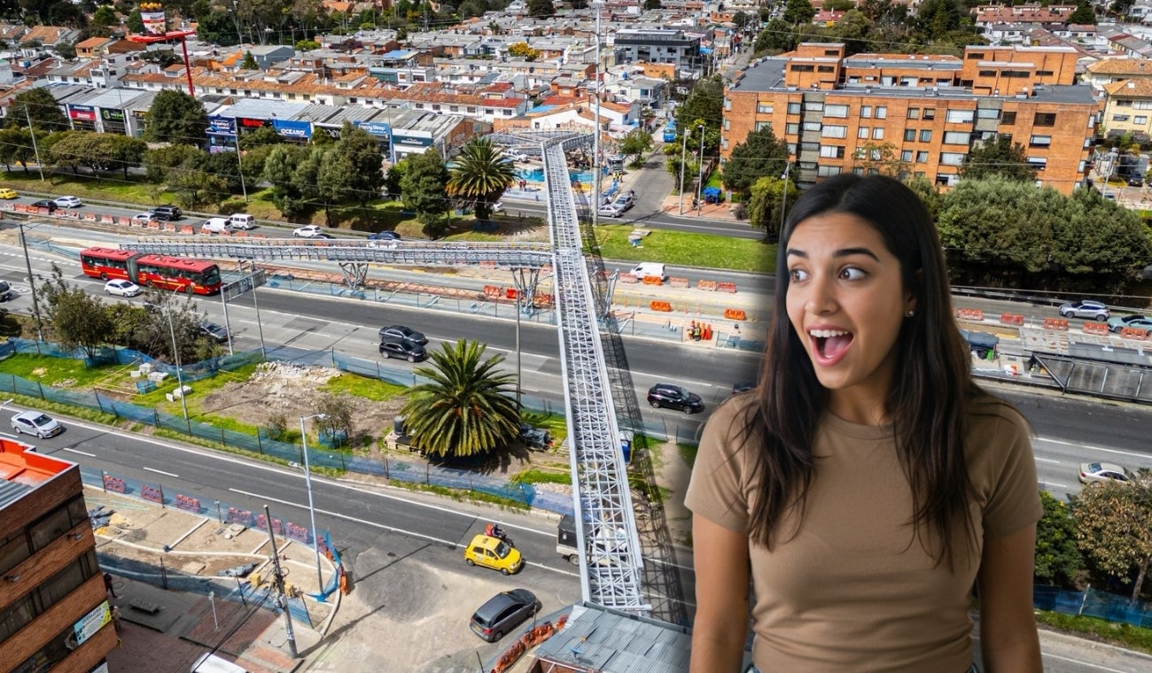 Nuevo puente peatonal del IDU