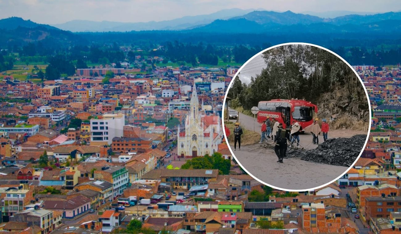 Paro en Ubaté deja vías bloqueadas: ciudadanos están desesperados