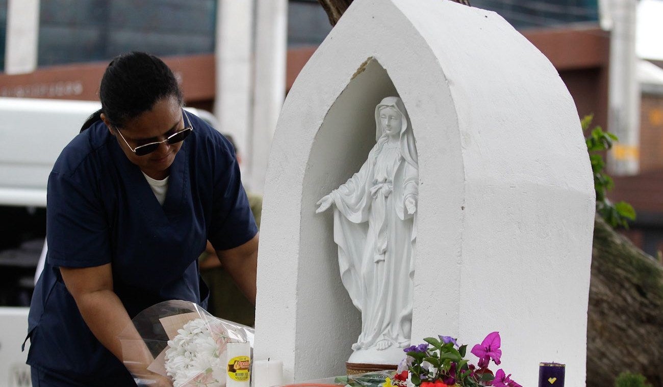 Homenaje a Miguel Uribe Turbay en el parque El Golfito, de Modelia
