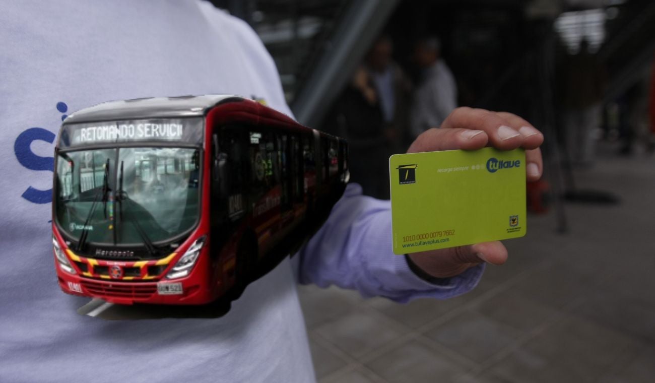 Pasajes gratis en TransMilenio