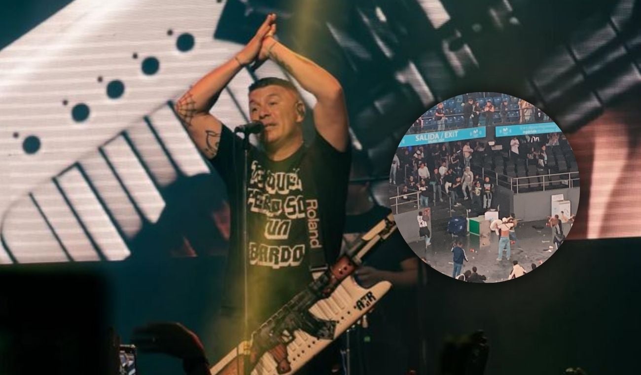 Desmanes en concierto de Damas Gratis