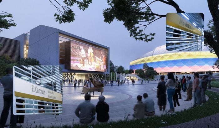 Refuerzan seguridad en Campín y Movistar Arena Cambio sorprende a usuarios