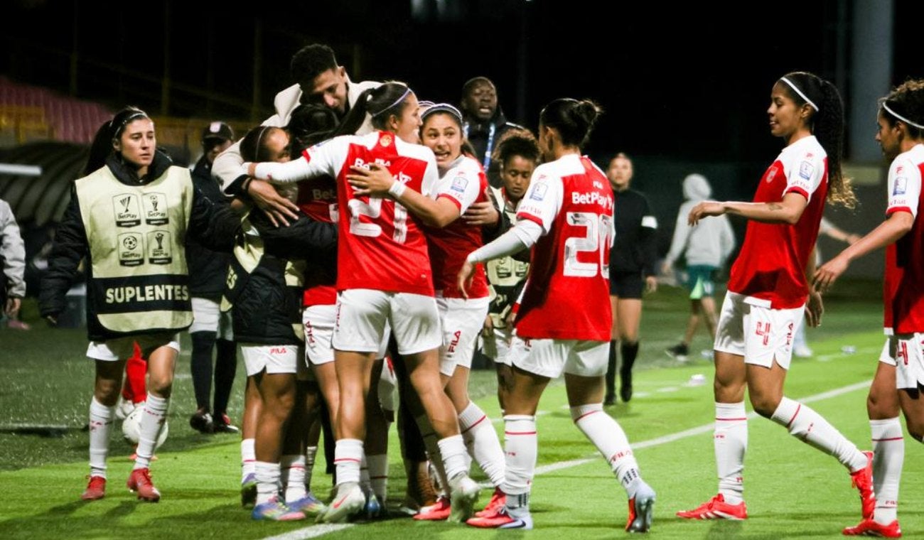 Independiente Santa Fe derrotó a Atlético Nacional, en la liga femenina