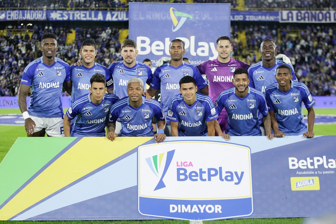 Millonarios enfrenta a Junior en juego válido por la fecha 8 de la liga Betplay II - 2025 en el estadio Nemesio Camacho el Campin. Camila Díaz - RCN Radio