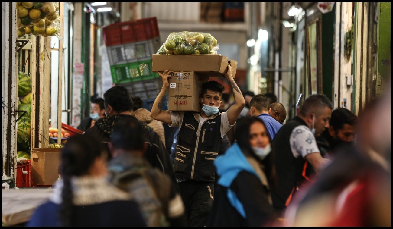 Alimentos en Corabastos