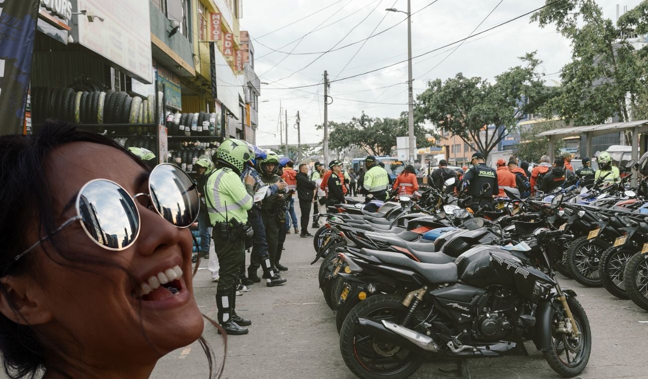 Andenes sin motos Movilidad les puso freno a los vendedores en El Restrepo