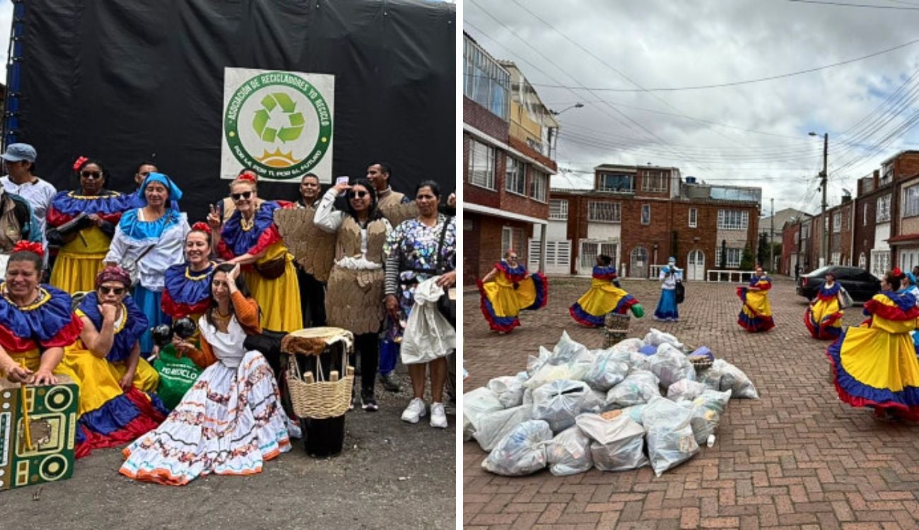 Barrio del sur de Bogotá le apuesta al reciclaje y a un ambiente más limpio