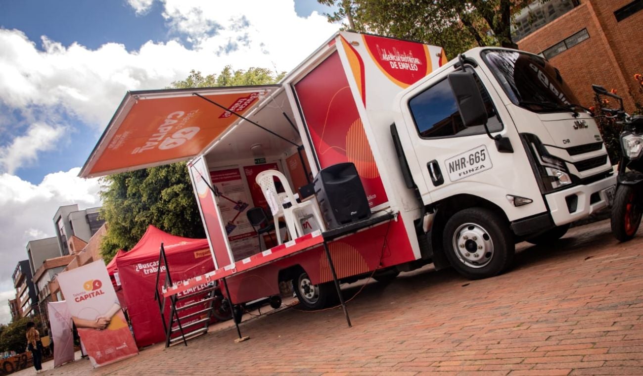 Bus del empleo en Bogotá