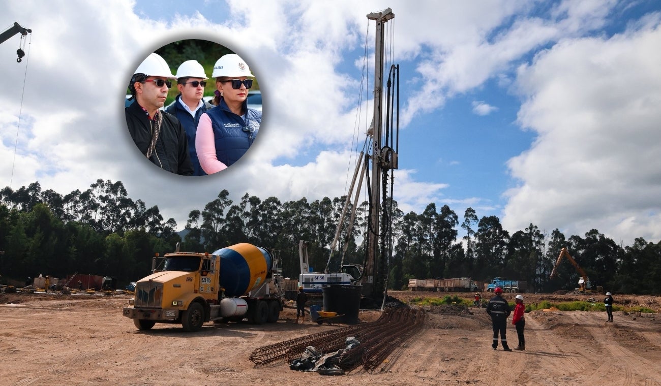 Cajicá avanza en la construcción de la PTAR Calahorra