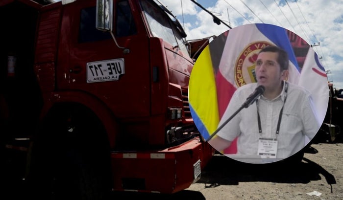 Camiones no ruedan más en Chía alcalde impone restricción total