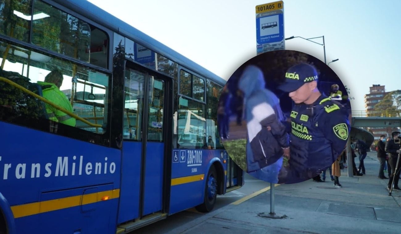 Capturaron a presuntos ladrones que robaron un SITP