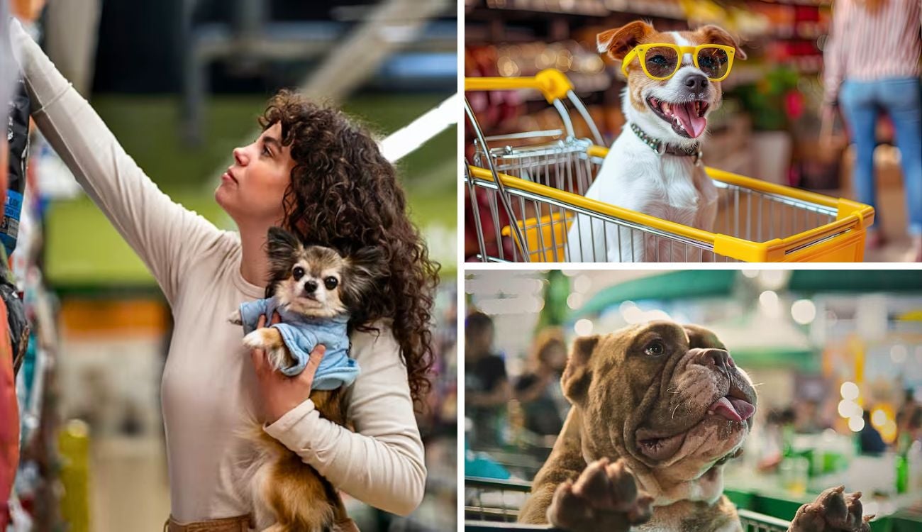 Carros 'pet friendly' en supermercados: su perro no se quedará afuera