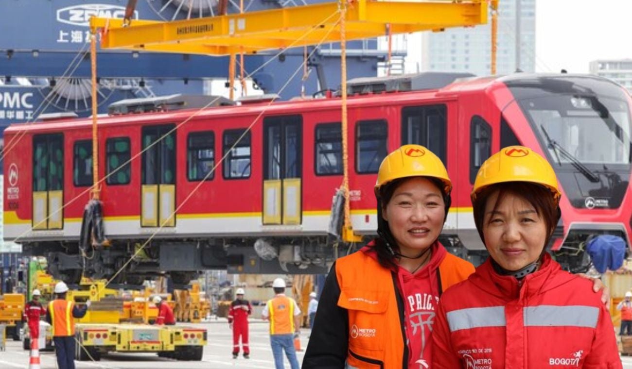 Chinos van embalados fecha definida para segunda entrega del Metro