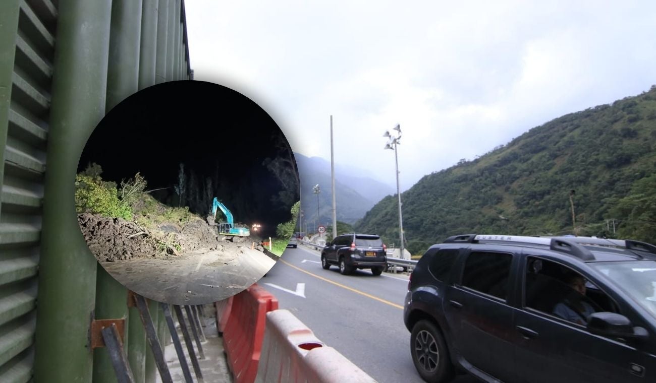 Corredor vial que conecta a Bogotá con Villavicencio