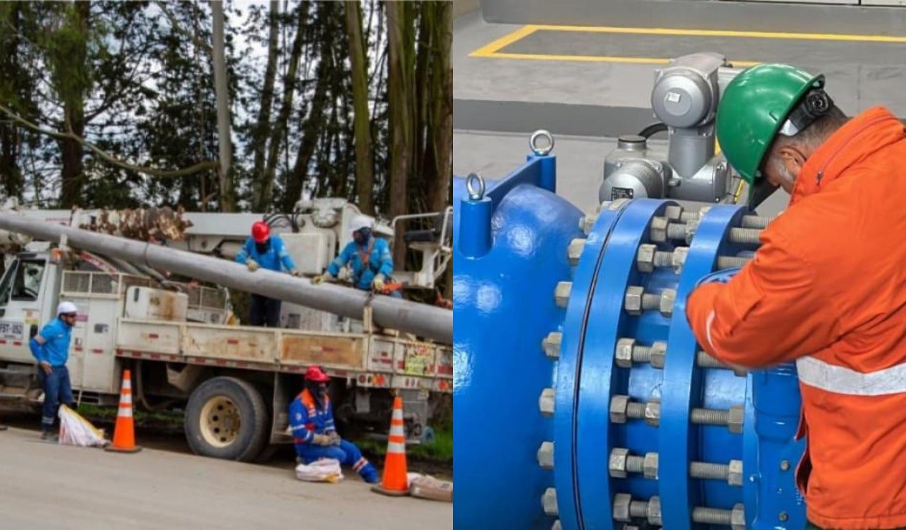 Cortes de luz y agua, 26 de septiembre de 2025