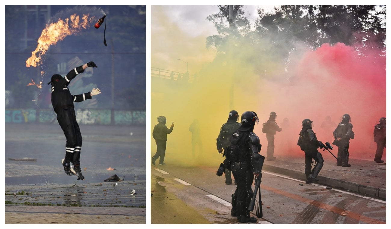 Disturbios en la Universidad Nacional