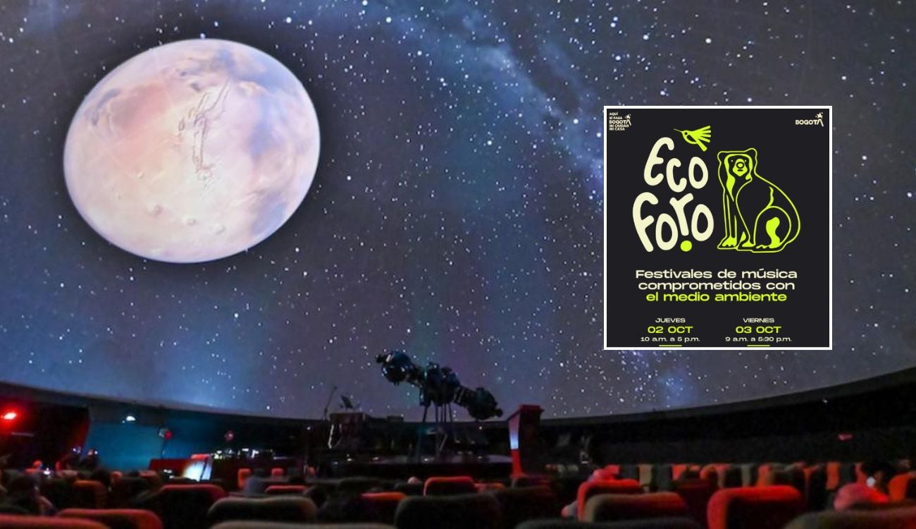 Música y medio ambiente se unen en EcoForo 2025 en el Planetario de Bogotá