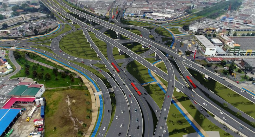 Diseño de como quedaría la Calle 13 después de obras