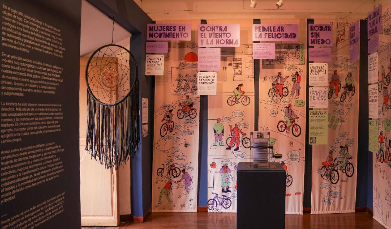 Museo de Bogotá inaugura Rodar Juntas, un homenaje a mujeres ciclistas